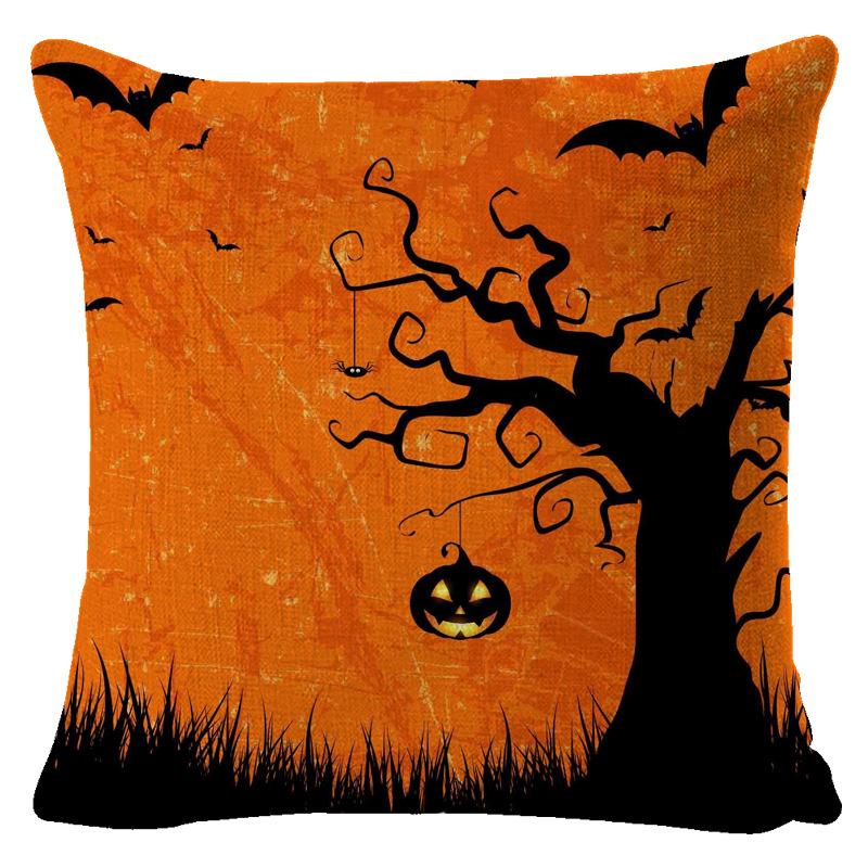 New Halloween Pillow Case Halloween Pillow Core Bed Home Decoration Bedside Cushion