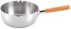 Yukihira Saucepan, 20cm, 2.3L, Made In Japan, Stainless Steel, Dual-Sided Spout, Induction and Gas Compatible, YH6753, Tsubame-Sanjo