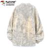Tucano Men's Faux Two-Piece Retro Loose Fit Crew Neck Sweatshirt