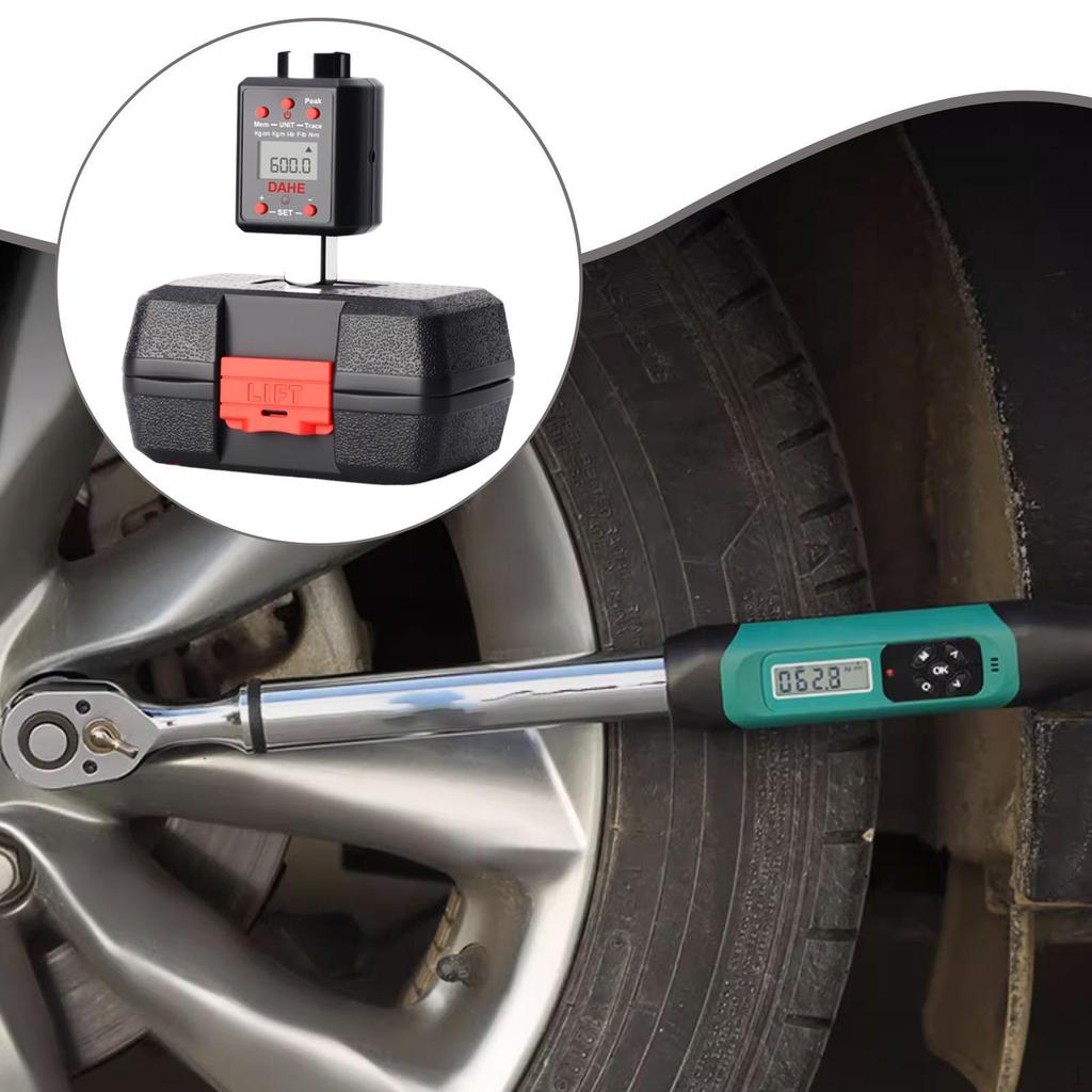 Automotive Digital Adapter ±2% Calibration Tool Peak/Real Time Mode Sturdy Versatile with Smart