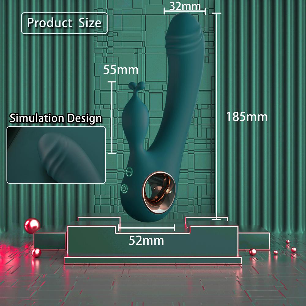 Powerful Vibrator for Women G Spot Rabbit Female Clitoris Stimulator Rechargeable Vibrating Sex Toy