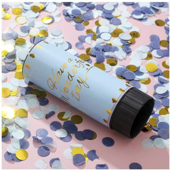 Handheld Wedding Confetti Tube - Petal Rain Party Popper