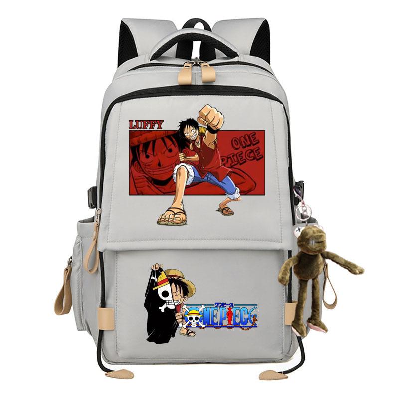 ONE PIECE Backpack Teen Student Large Capacity Fashion Backpack