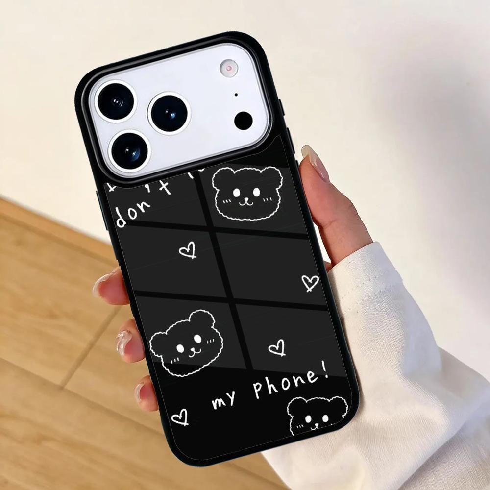 Dont Touch My Angry Mobile Phone Case for IPhone 17 AIR 16pro Max 15 14 13 12 11 Bumper Cover