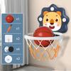 Kids Basketball Hoop with Inflatable Ball Wall Mount Indoor Outdoor Sport Toy Suction Cup Stand Portable Game Fun Play Boys Gift 6