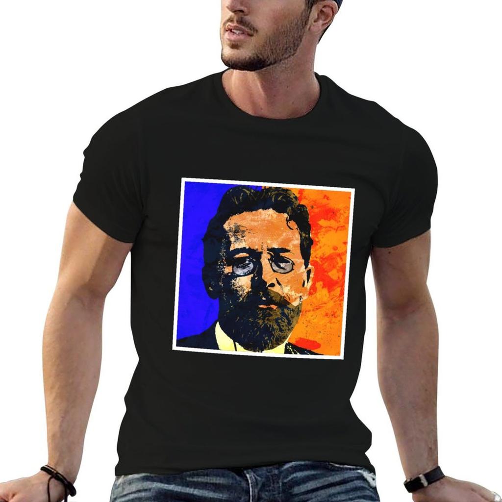 Anton Chekhov Tshirt Work Wear Lightweight Tee