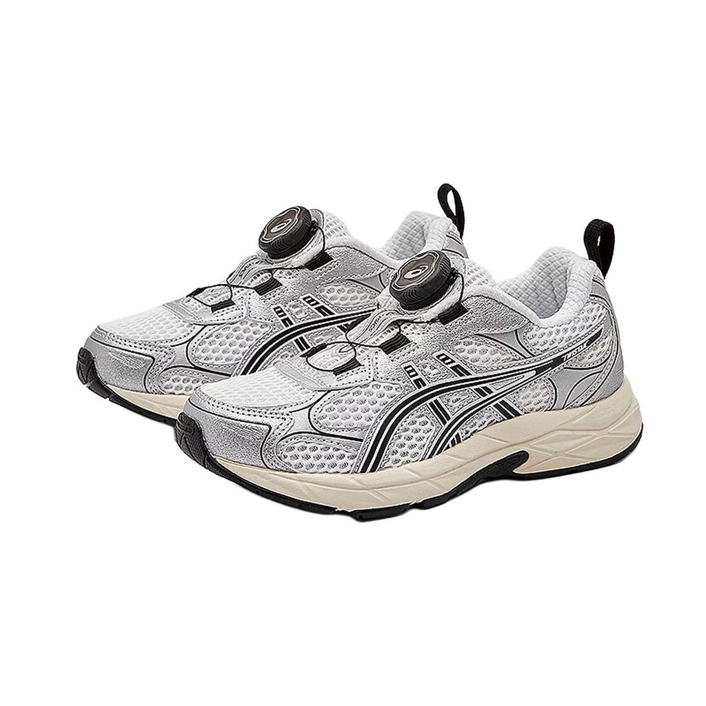 Asics Contend Comfortable Versatile Low-Top Running Shoes Kids sneakers Gray White 1014A400-100