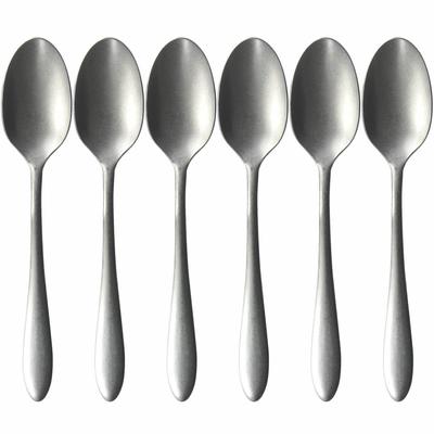 Nagao Tsubamesanjo middagssked åldrad 5 stycken 1 styck 18cm rostfritt stål tillverkad i Japan + 18-0