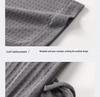 Lightweight Extra Long Waffle Bathrobe for Couples - Breathable Polyester Cotton, Perfect for Spring and Summer