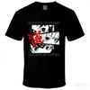 2026 Summer New Pure Cotton Demon Slayer Anime Character Pattern Loose Leisure Short Sleeve Tshirt Round Neck Comfortable Shirt
