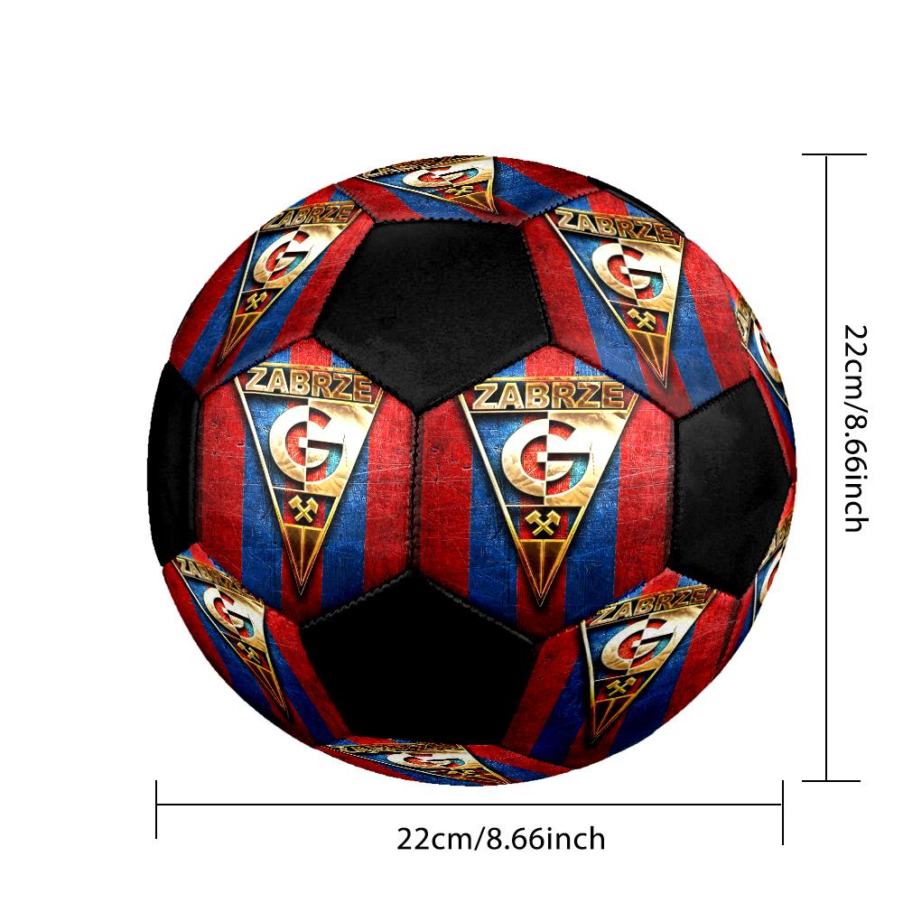 ZABRZE G Pallone da Calcio Indoor Colorato Cucito a Macchina PVC Taglia 5 Pronto per Allenamento di Squadra e Competizione Resistente Alta Rimbalzo Fantastico Regalo Sportivo