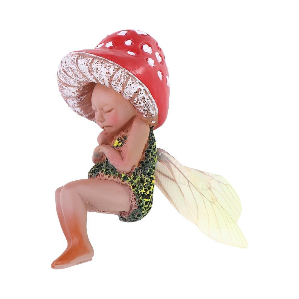 Fairy Small Forest Non-toxic Artwork Garden Decoration Small Statue Resin Crafts Fairy Ornament