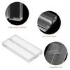 5/10/20pcs Place Card Holder Acrylic Table Sign Holder Table Number Holders Name Card Stands for Photo Menu Display Clear