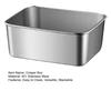 Stainless Steel Food Storage Container with Airtight Lid BPA-Free Lunch Box for Meal Prep Freezer Fridge Safe Stackable Airtight Vegetable Keeper
