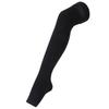 Open Toe Compression Thin Stockings Versatile Thigh High Mercerization Socks Black