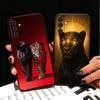 Black Panther Cool Animal Soft Phone Case for Samsung A17 A37 A57 A16 A26 A36 A56 A15 A25 A35 A55 A14 A24 A34 A54 A13 A23 A33 A5