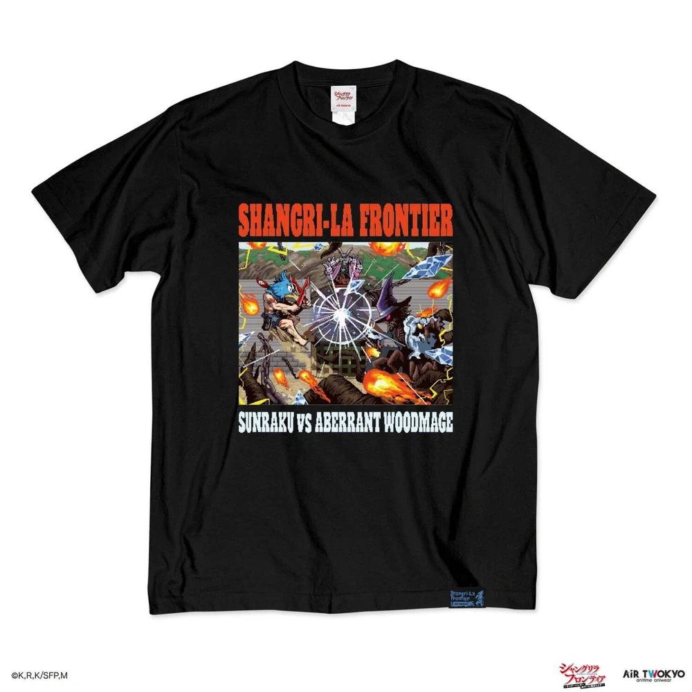 ShangriLa Frontier TShirt Vs Aberrant Woodmage Black Japan Limited New M