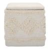 Stool With Storage Damasco Square Cm 40X40X40