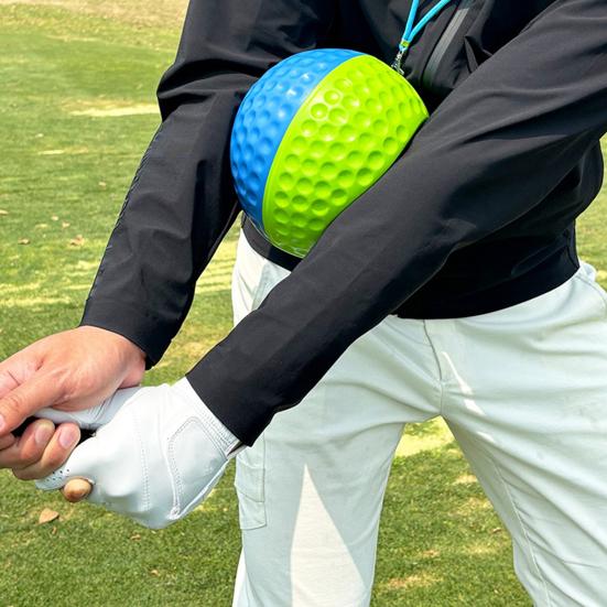 Golf Swing Training Aid PU Foam Ball Golf Swing Posture Correcter Indoor Outdoor Golf Practice Equipment for Beginners And Professionals