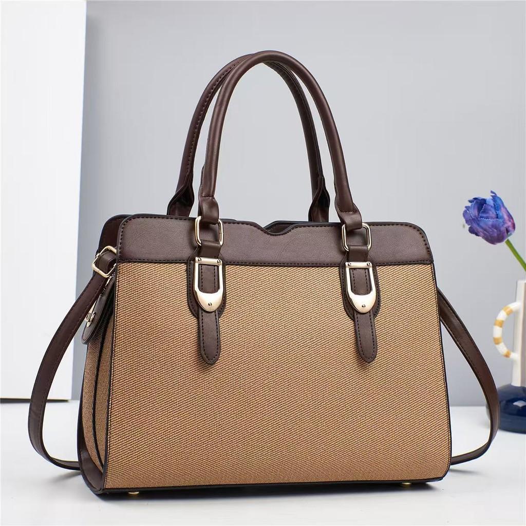 Fashionable Chic Multi-layer Handbag With Soft Pu Material For Daily Urban Combinations