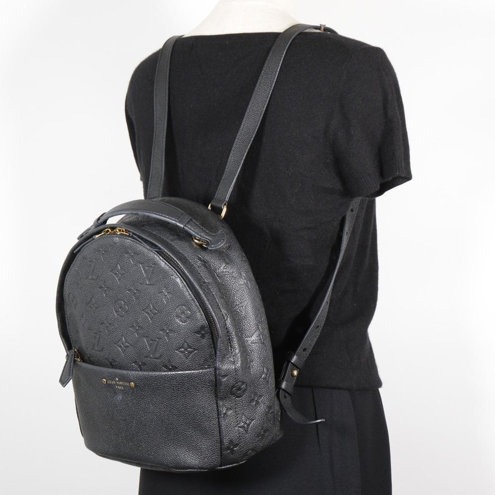 LOUIS VUITTON Sorbonne Backpack Daypack M44016 black Monogram Ann Platt Women Used