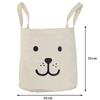 40*50 Sundries Storage Portable Laundry Basket    Large Box Cotton Linen Washing Clothes  Kids Toy Organizer