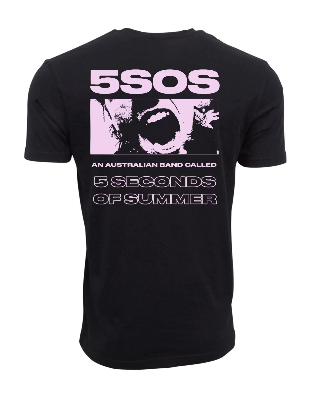 Unisex Adult Casual Graphic 5sos 5 Seconds Of Summer Graphic T shir... XXXL
