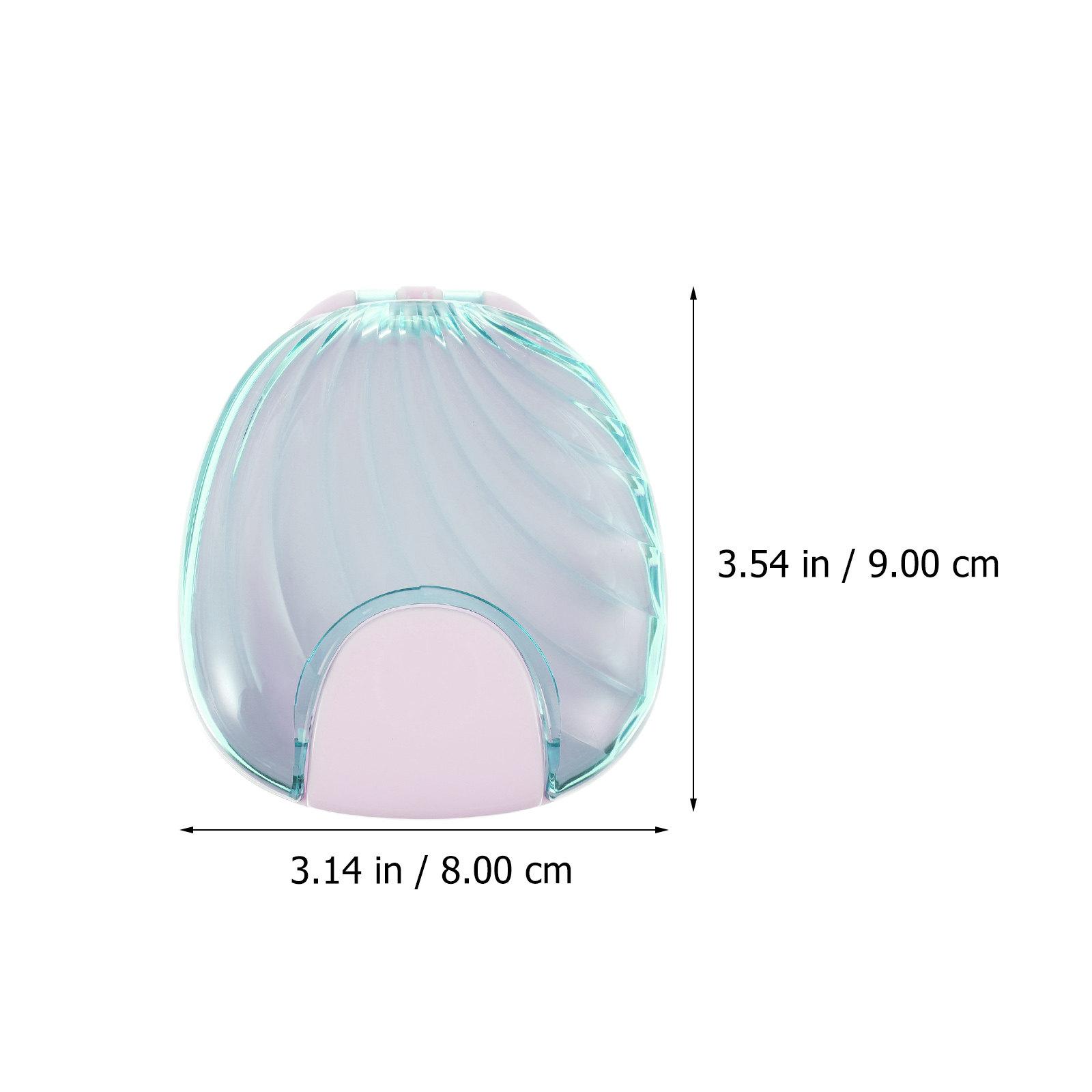 

1Pcs High Quality Retainer Box Small Lightweight Retainer Container Smooth Burr Free Easy Clean for Orthodontic Retainers Gum