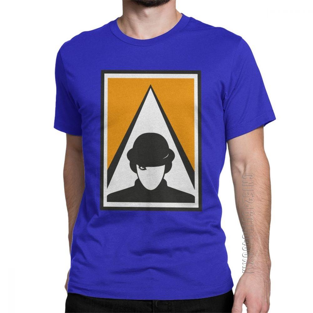 Unisexs T Shirts Acwo A Clockwork Orange Cotton Tees Short Sleeve Kubrick Alex Burgess Droogs Anthony Milk Movie Tshirts Clothing
