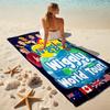 1pc The Wiggles1 Beach Towel, Comfortable and Thick, and Swimming/Bath/Picnic/Camping Towel, Suitable for Seaside Beaches