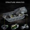 2036 PCS Carrier Vehicle Building Blocks, Heavy Tank Model, Educational Construction Toy, Compatible with Standard Bricks