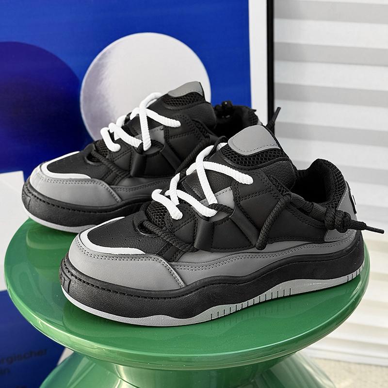 New Shoes for Men Chunky Vulcanized Punk Shoes Sneakers Men Good Quality Street Style Sport Running New Tenis Masculino Rubber