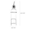 2Pcs 180Ml Pet Drinking Bottle Hanging Water Fountain for Rabbits Hamsters Chinchillas Leakproof Clean Safe Smooth