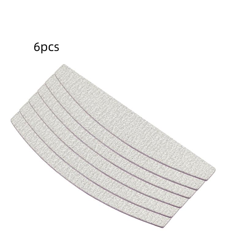 Nail art rubbing strip, half moon nail file, polishing strip, polishing strip, nail art rubbing strip, double-sided polishing