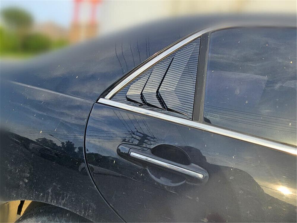 Aspect Fibră de Carbon Scoop Fereastră Laterală Aerisire Jaluzea Acoperiș Pentru Honda Accord a 7-a 03-07