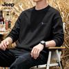 JEEP SPIRIT Men's Loose Fit Graphic Pullover Sweatshirt