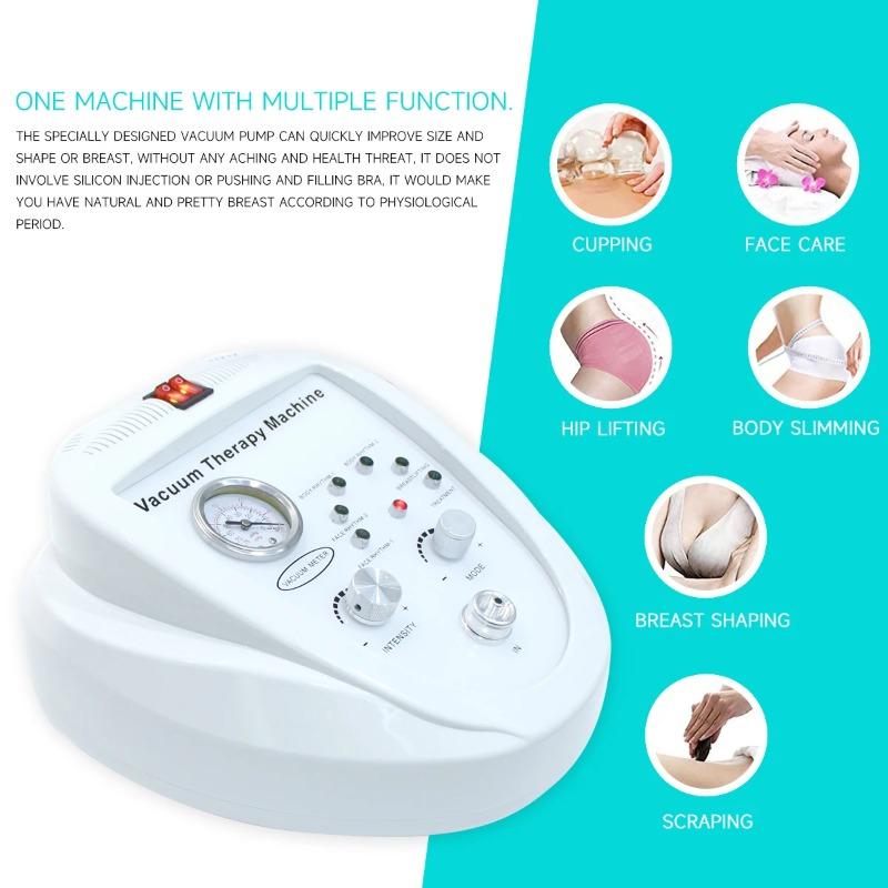 Vacuum Therapy Beauty Machine for Breast Enlargement, Butt Lifting, Facial Tightening & Body Sculpting