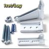Sturdy Material Door Closer Mounting Bracket Stable Support Reliable Performance Repair Kit Durable Material