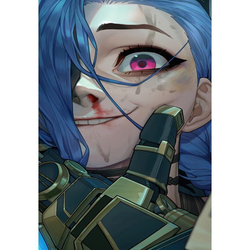 Popular Animation Arcane L-LOL Series Character Game Posters and Prints Canvas Printing Wall Art Picture Living Room Home Decor