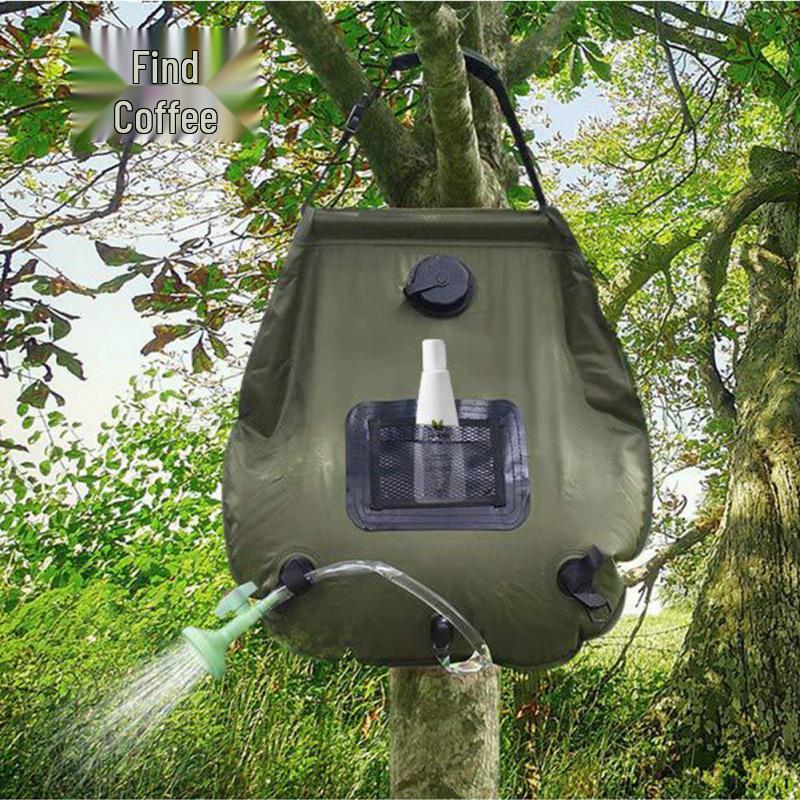 Portable Solar-Powered Foldable Camping Shower Bag