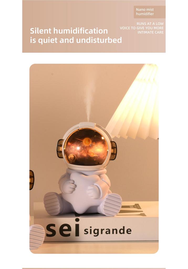 Starry Sky USB Astronaut Humidifier - Mini Desktop Air Humidifier and Light 2025