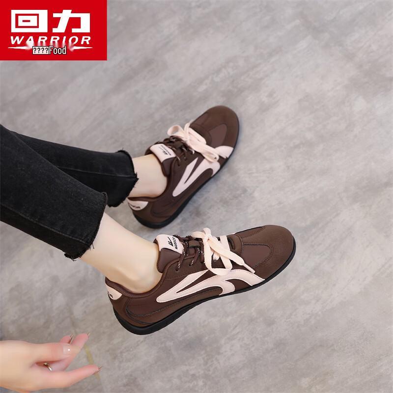 Huili Women's Winter Retro Trainer Shoes