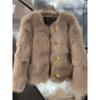 Fur Jacket Women's Short Autumn and Winter New Mao Mao Jacket Foreign Style Young Top Thin Versatile Fashion Women's Clothing