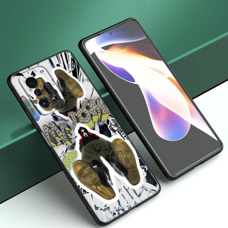 MF DOOM Black Silicone Phone Case For Xiaomi Mi 9 SE 8 10 10T 11 12 13 Lite 9T 11T 12S 12T 13T 14 Pro 5G NE 11i 12X