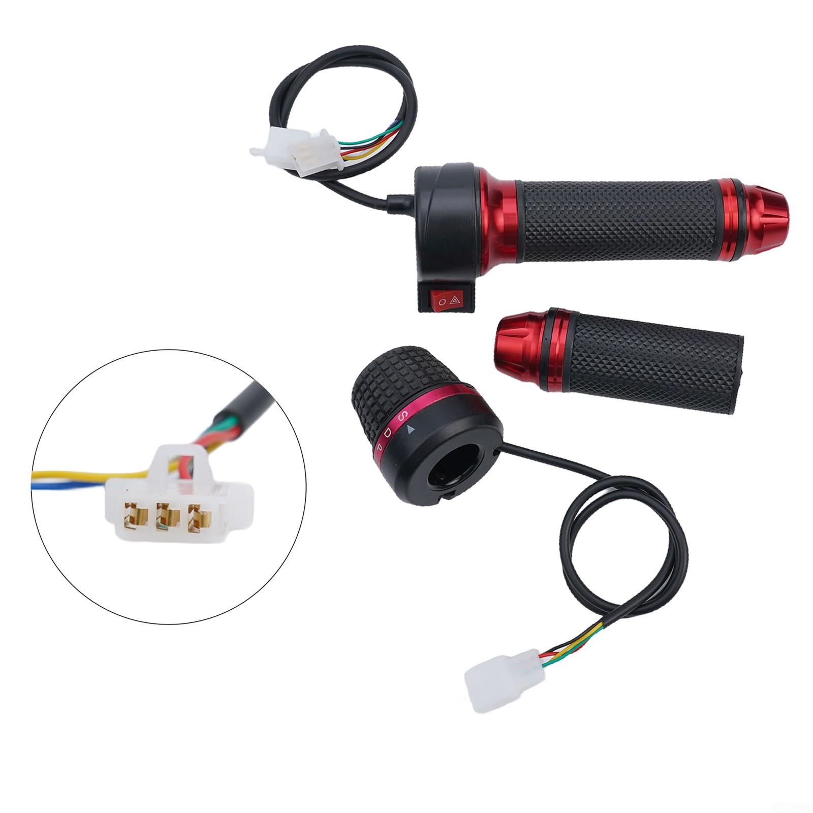 

Ровный электрический АБС шестерни ручки 4 дроссельной заслонки велосипеда + резиновый материал