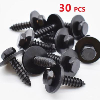 30 Stuks Boutbevestiger Spatbordvoering Onderplaat Schroef Voor Toyota 90159 60498 Wielkast Schroefbevestiger Bevestigingsclips