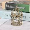 1:12 Dollhouse Miniature Furniture Metal Bird Cage For Dollhouse Decor Birdcage Size: 73mm*45mm