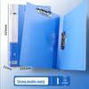 A4 Double Clip Document Folder - Thickened Archive, Office Supplies, Single & Double Strong Clips