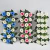 Rose Row Artificial Rose Flowers Flower Wall Shooting Prop Fake Flowers Lintel Flower Floral Decoration Wedding Arch Flower