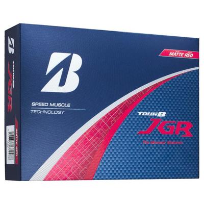 BRIDGESTONE Golf Ball TOUR B JGR 2025 Model 12-Pack Matte Red J5RX